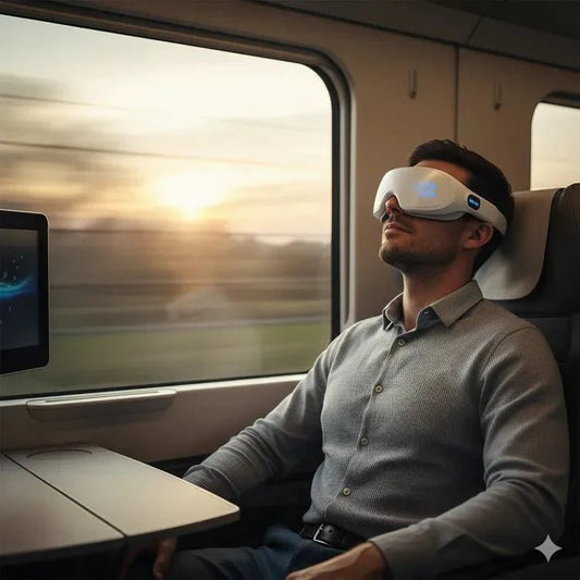 Masseur oculaire intelligent IceRelief pour soulager la fatigue numérique et retrouver un regard frais