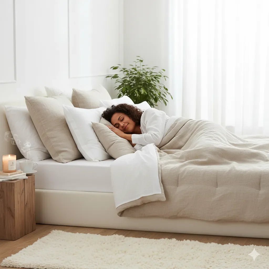 Oreillers ergonomiques mémoire de forme IceRelief - Confort cervical et sommeil réparateur