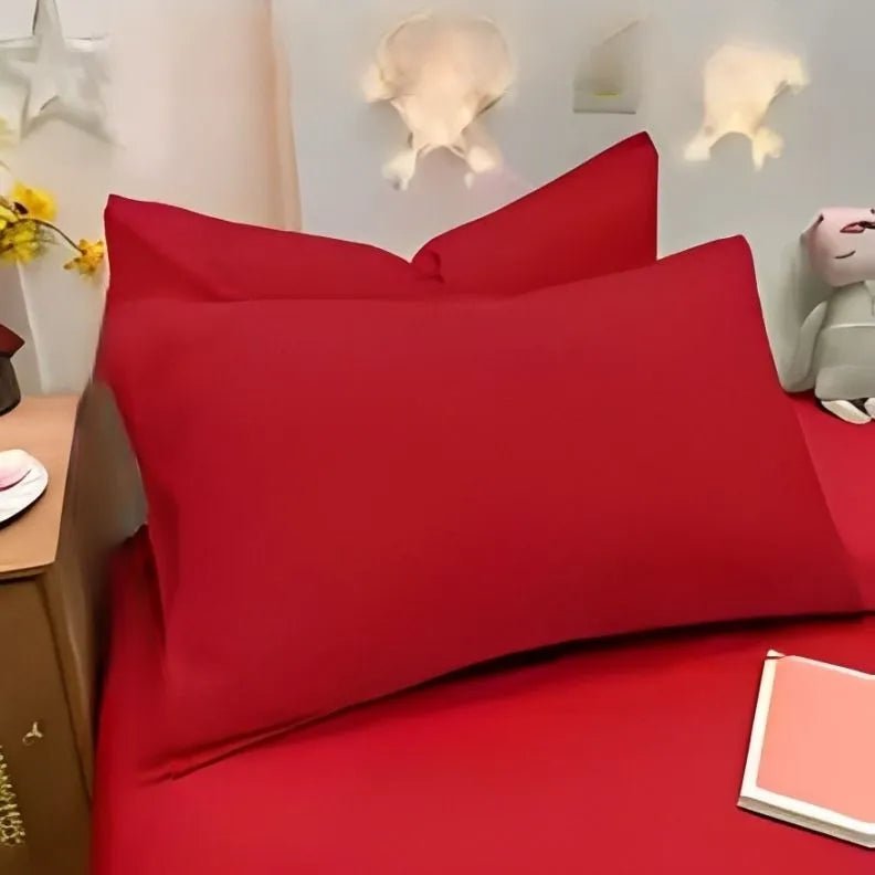 Taie d'oreiller premium scellée - fermeture poche sécurisée pour oreiller