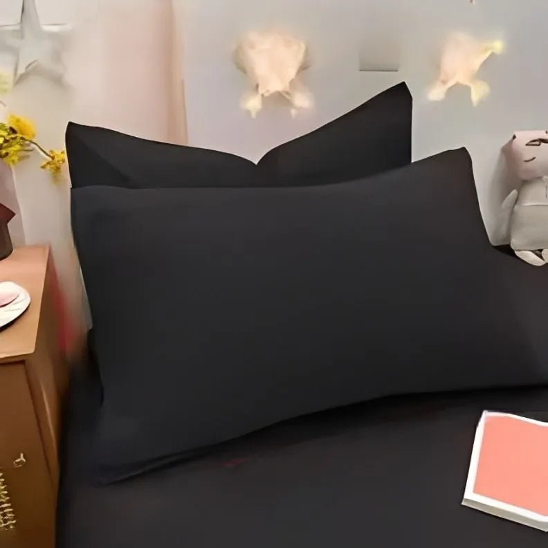 Taie d'oreiller premium qualité hôtel - tissu doux hypoallergénique confort