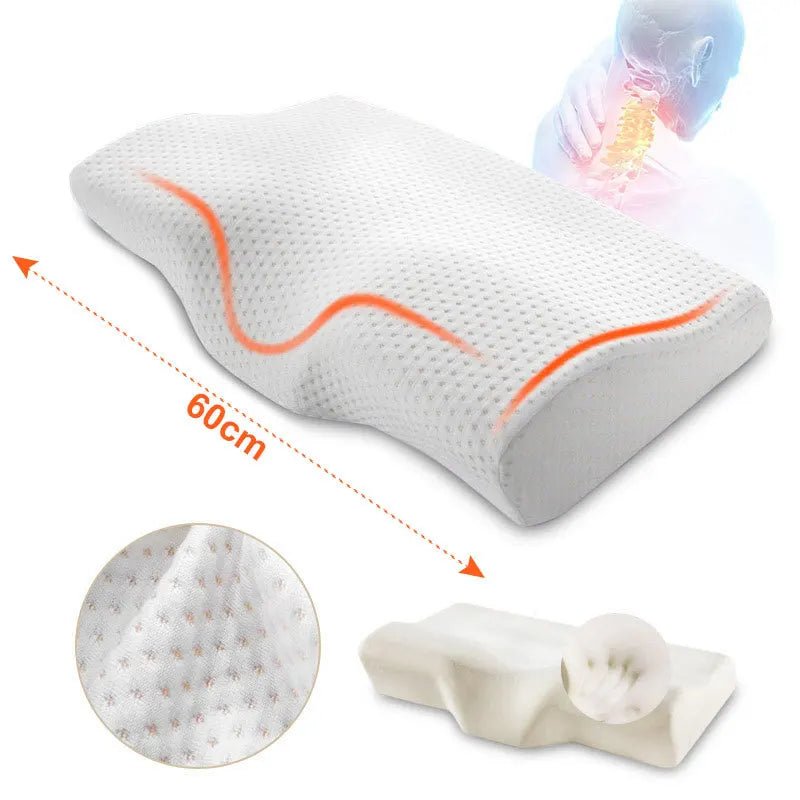 Oreiller Orthopédique Papillon IceRelief – Utilisation pour soutien cou et confort cervical