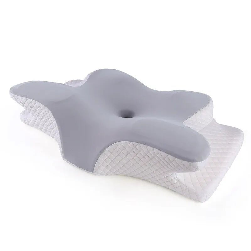 Oreiller Cervical Papillon IceRelief – Utilisation pour soutien cou et confort sommeil