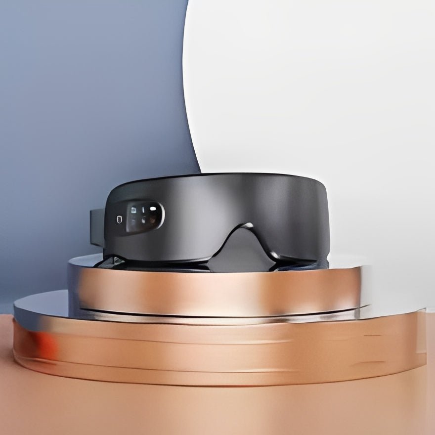 Masseur yeux bluetooth - modes massage personnalisables rechargeable USB