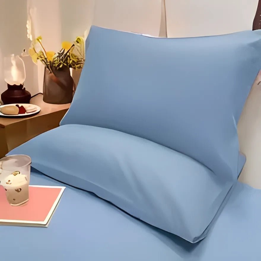 Taie d'oreiller 74x48 cm avec poche - tissu respirant anti-transpiration