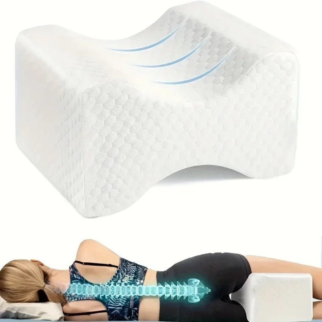 Position de sommeil latérale avec coussin orthopédique IceRelief pour sciatique