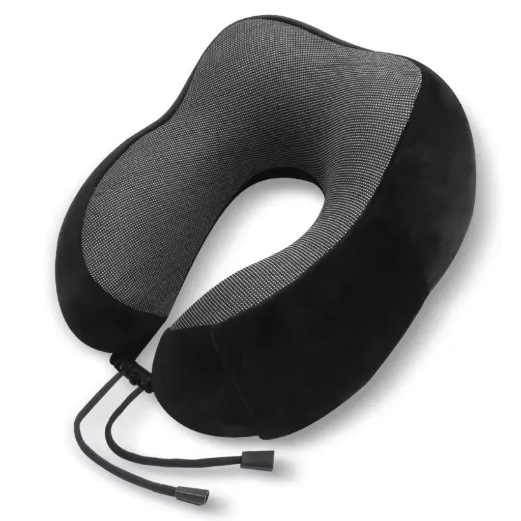 Oreiller voyage forme U IceRelief - mémoire de forme tissu magnétique