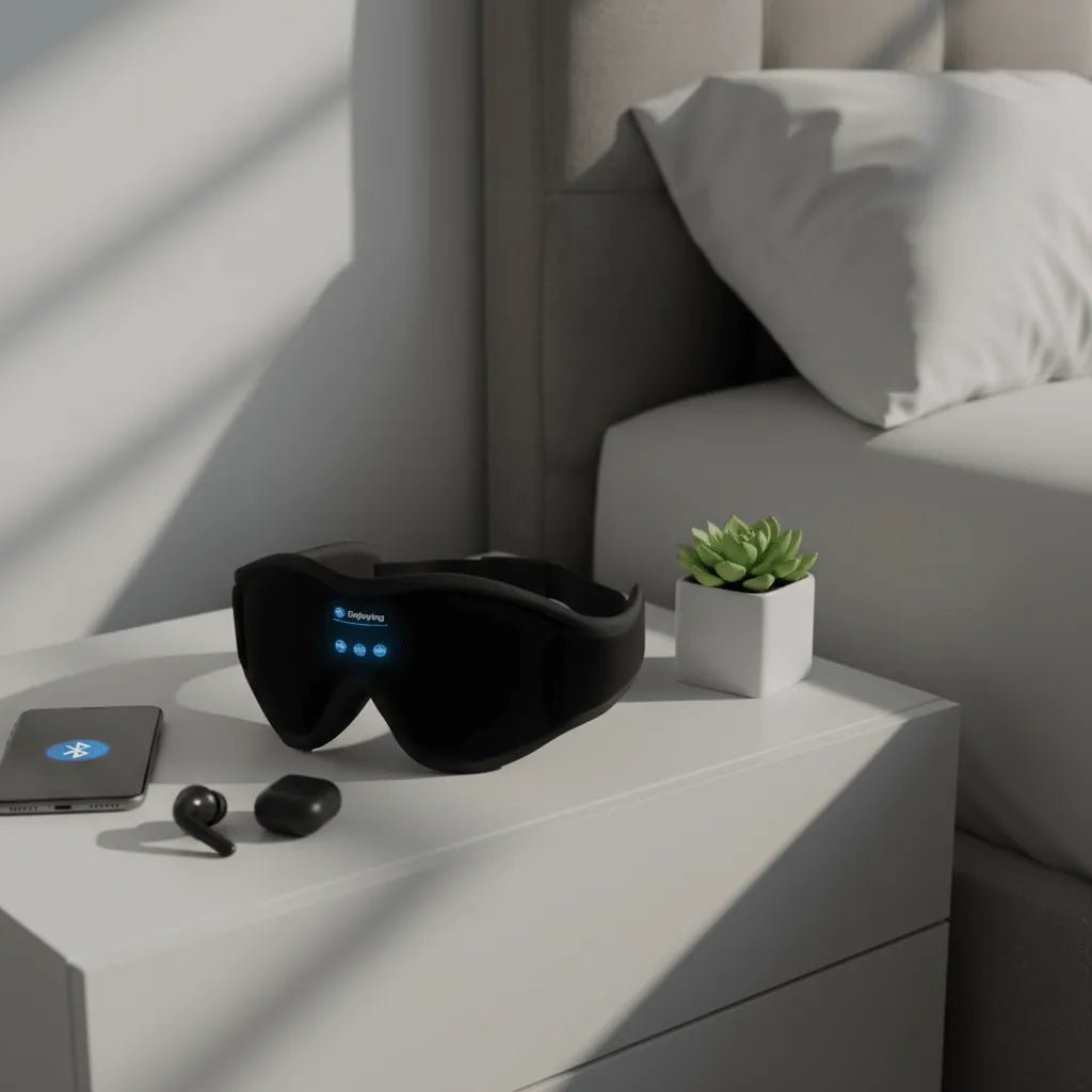 Masque sommeil Bluetooth 3D connecté icerelief