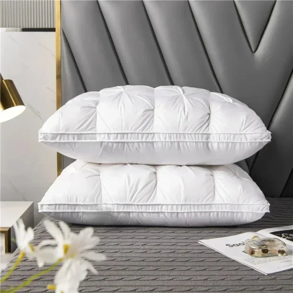 Oreiller Hôtel 5 Étoiles IceRelief vue de face – Confort luxueux et soutien ergonomique