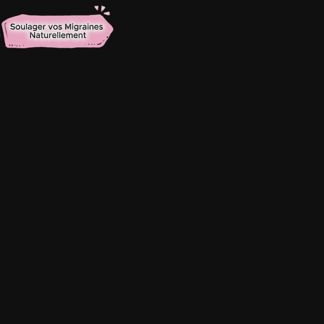 Démonstration bonnet bien-être IceRelief rose gel compressif 360° soulagement maux de tête migraines céphalées relaxation confort
